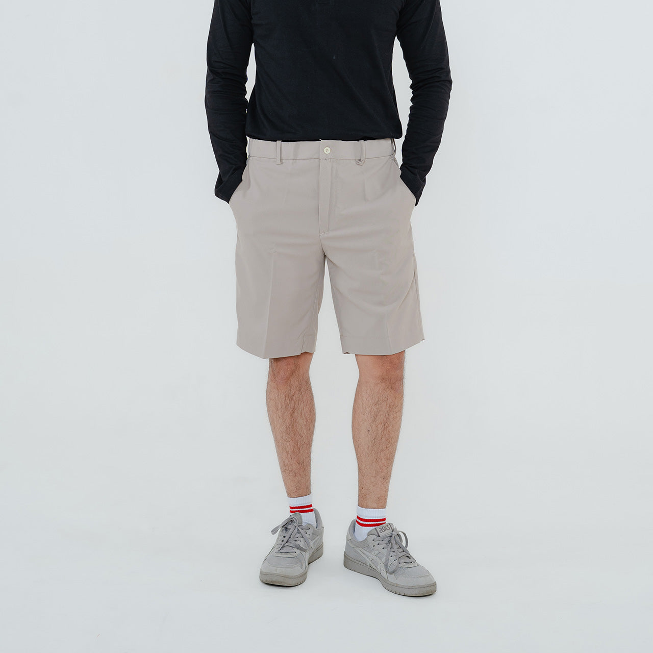 Short Chino Pants Beige