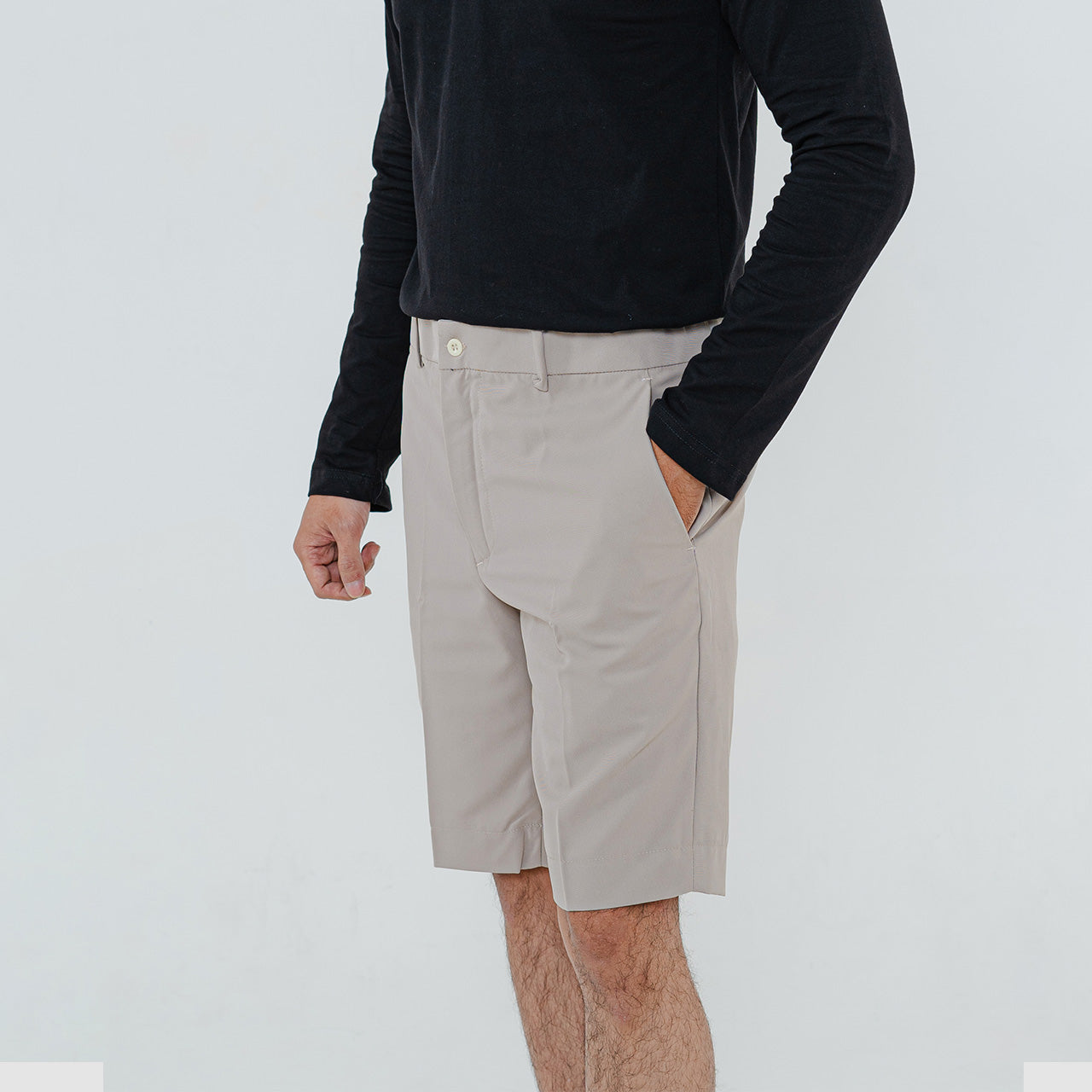Short Chino Pants Beige