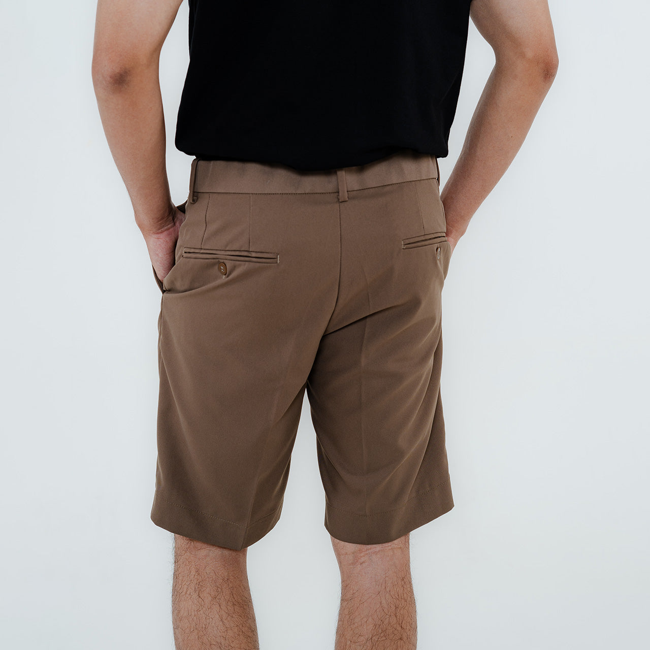 Short Chino Pants Brown