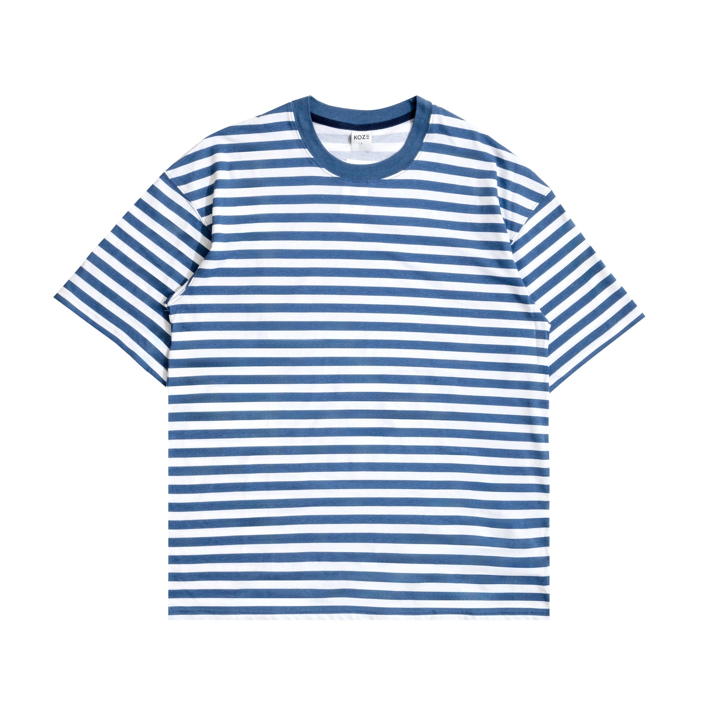 The Stripe Oversized Blue-White