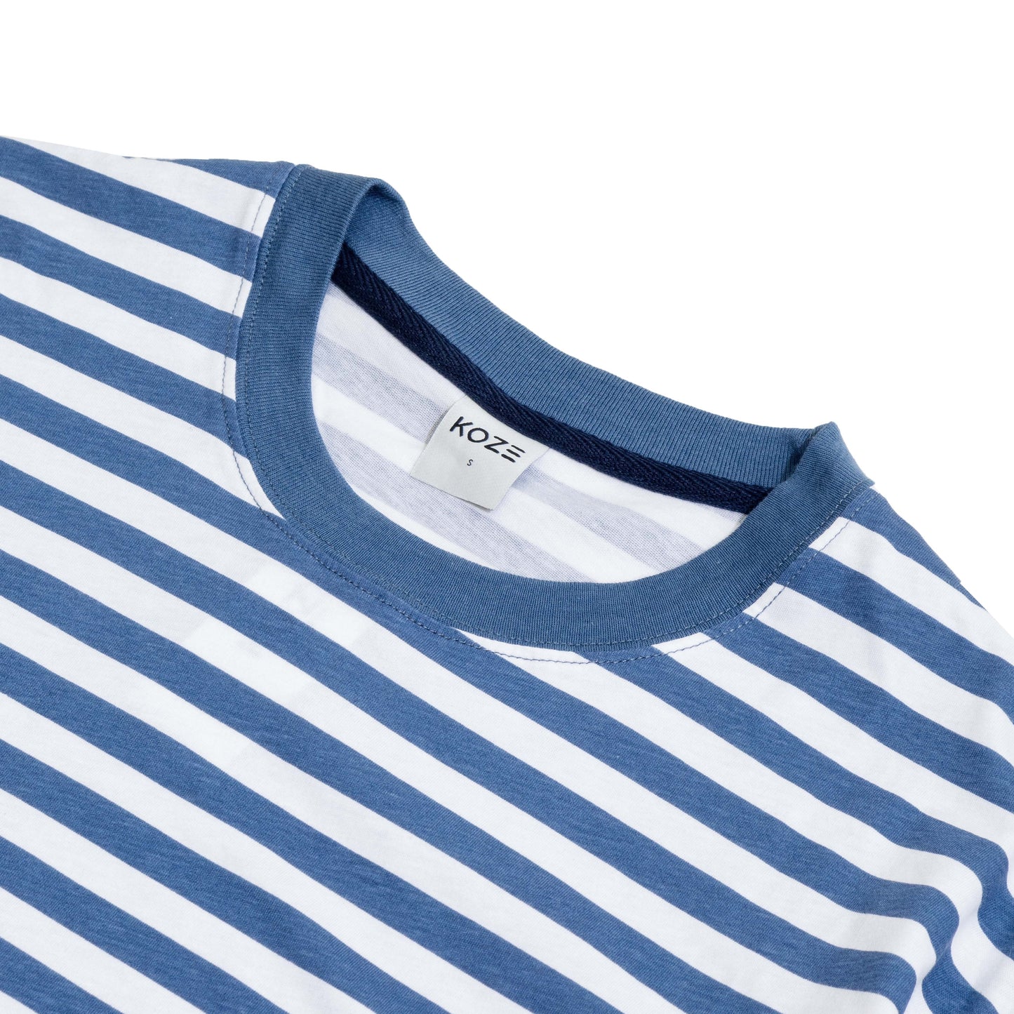 The Stripe Oversized Blue-White