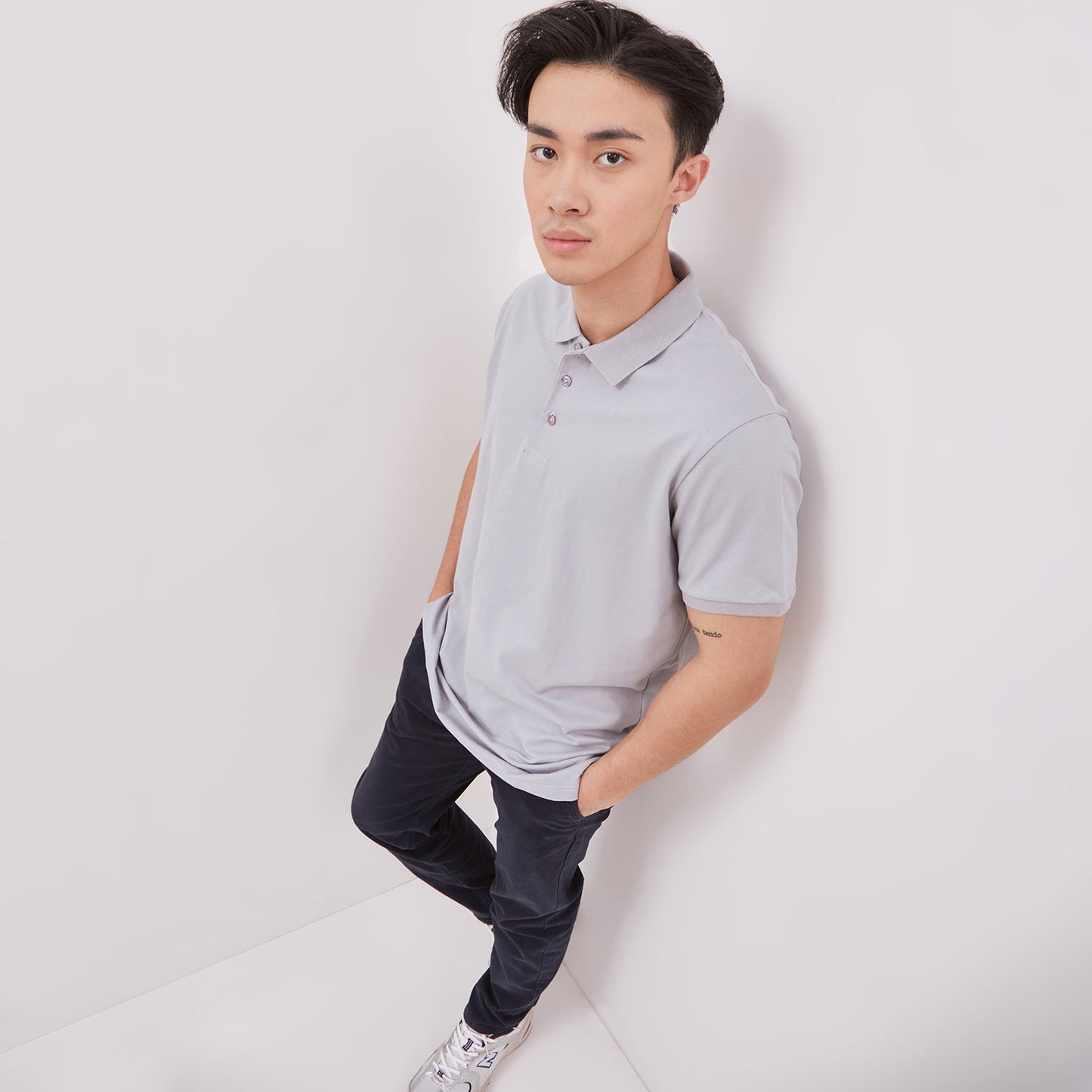 Polo Comfort Light Grey