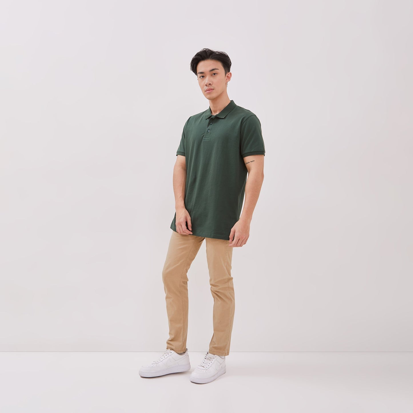 Polo Comfort Forest Green