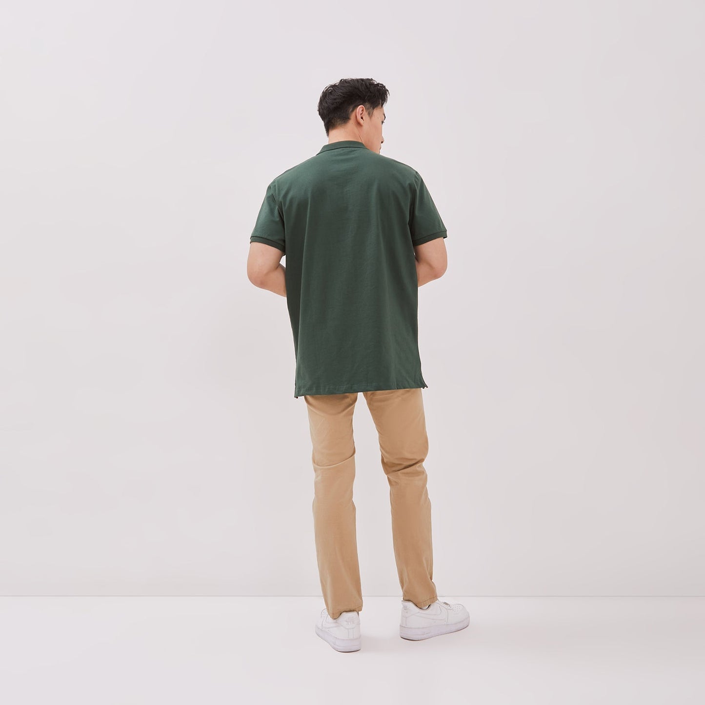 Polo Comfort Forest Green