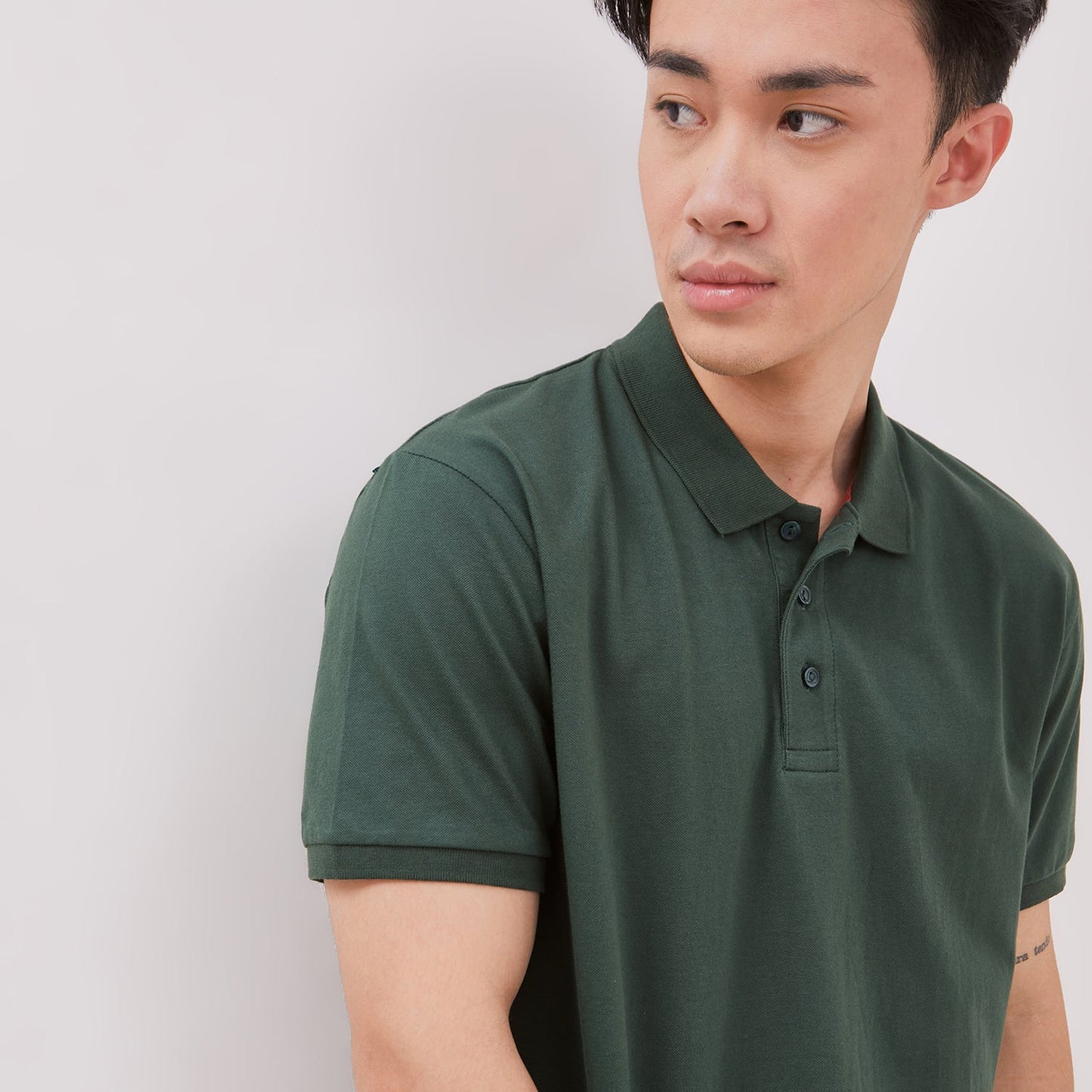 Polo Comfort Forest Green