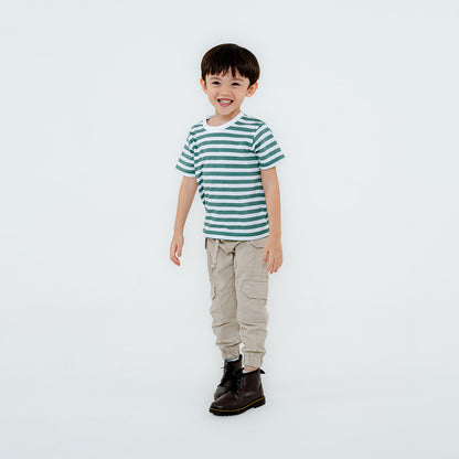 Kids Stripe Green