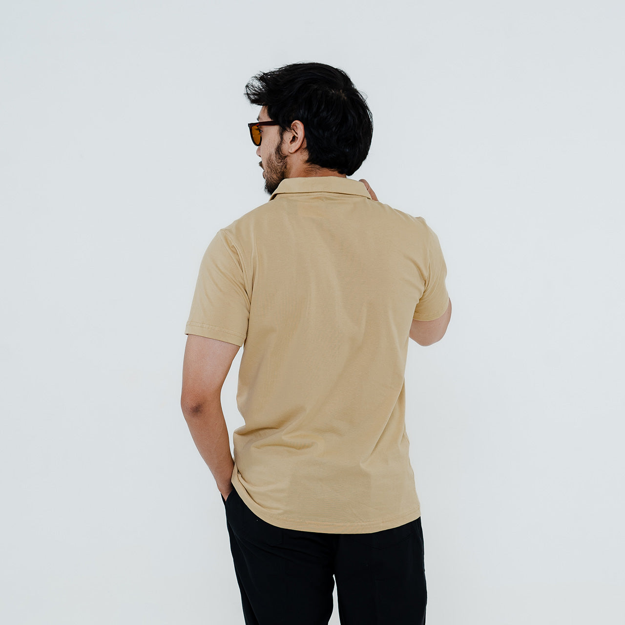 Polo Cotton Creamy Beige