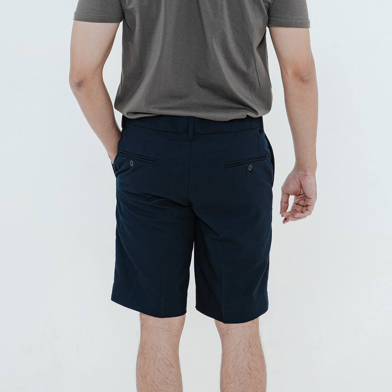 Short Chino Pants Black