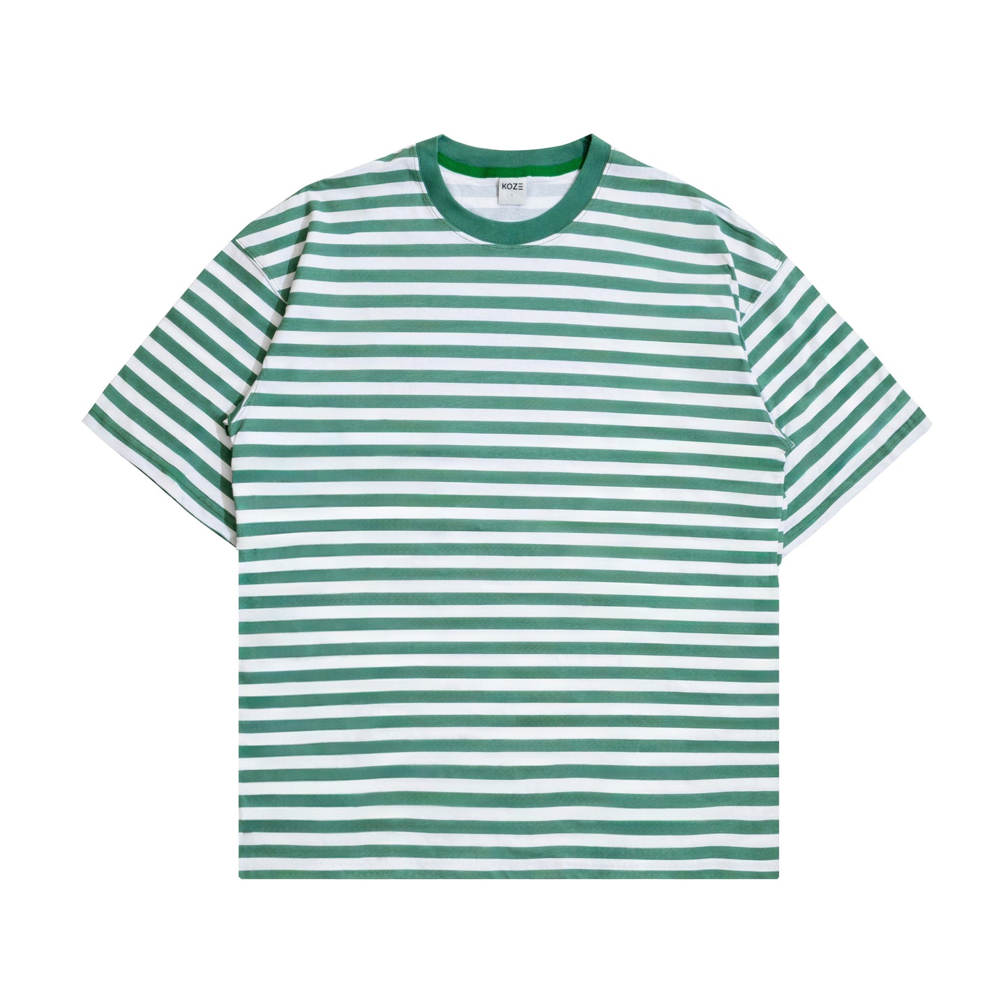 The Stripe Oversized Green-White