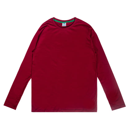 Long Sleeve Comfort Maroon