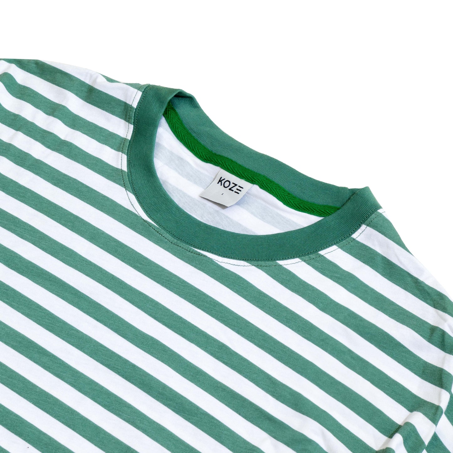 The Stripe Oversized Green-White