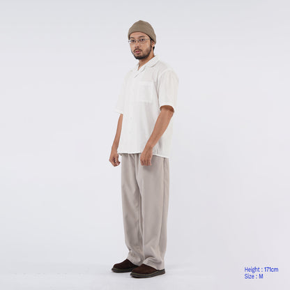 Open Collar Shirt 2.0 White