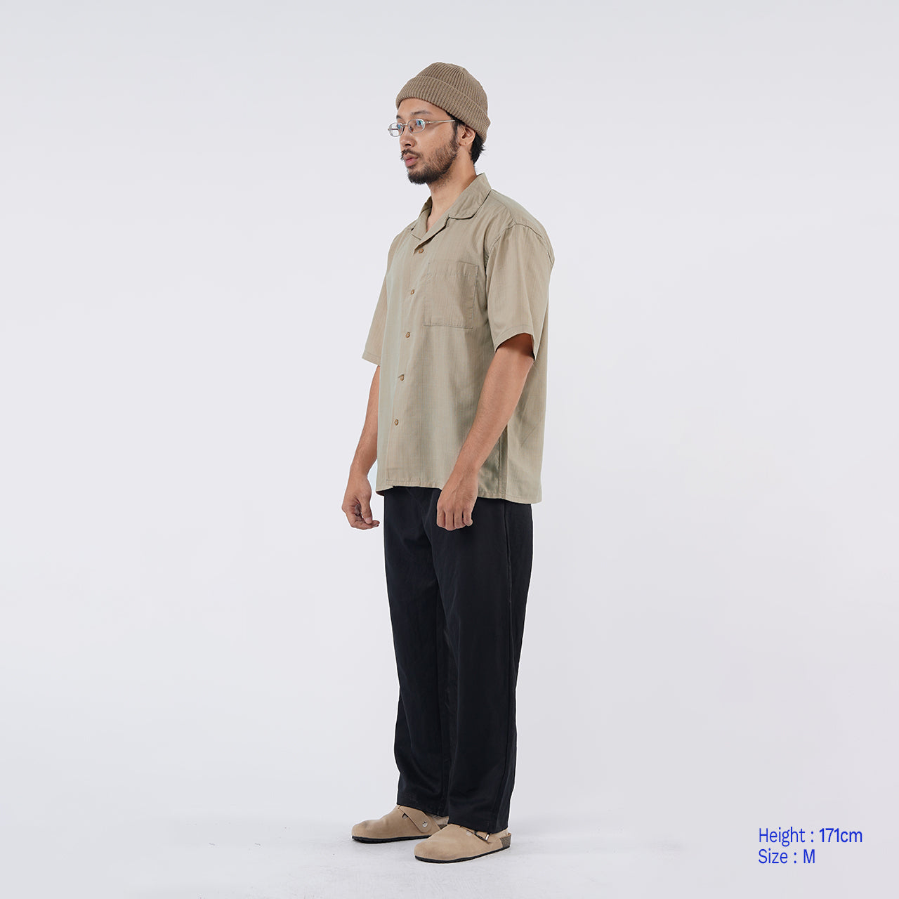 Open Collar Shirt 2.0 Khaki