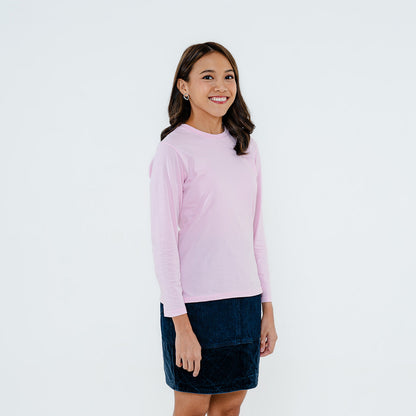 WomenFit Long Sleeve Soft Pink