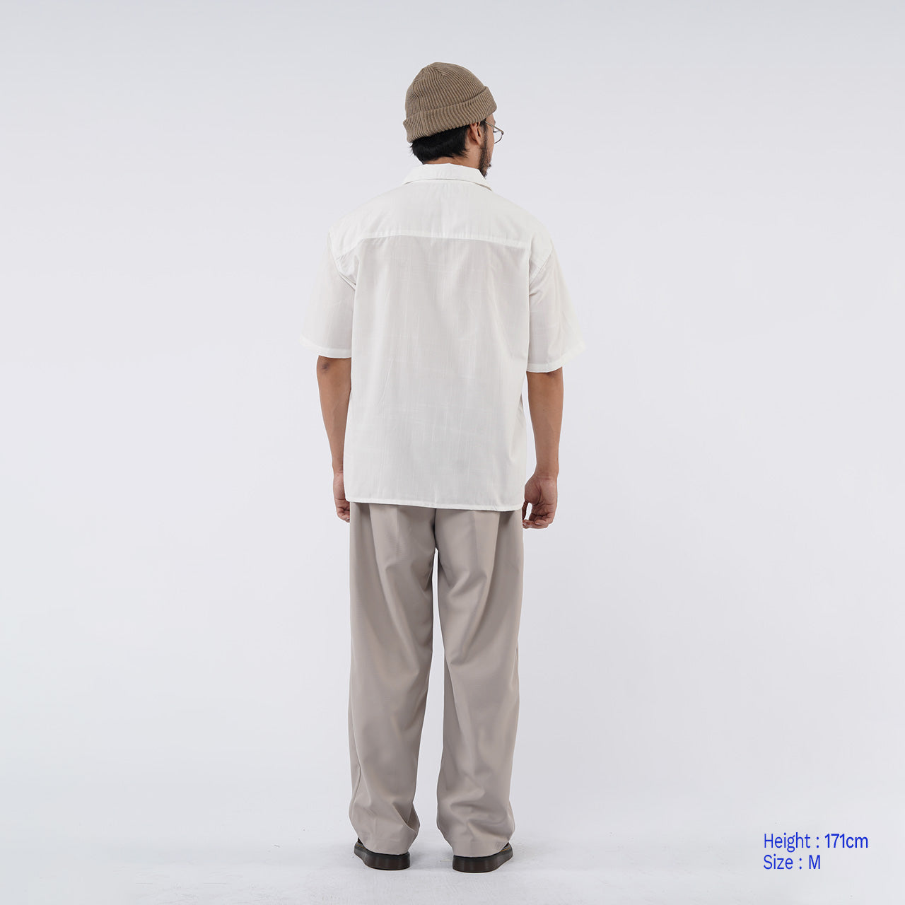 Open Collar Shirt 2.0 White