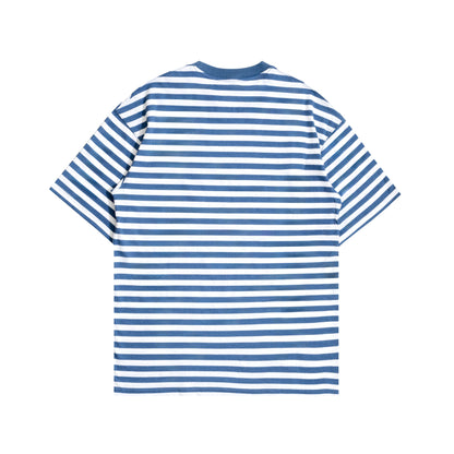 The Stripe Oversized Blue-White
