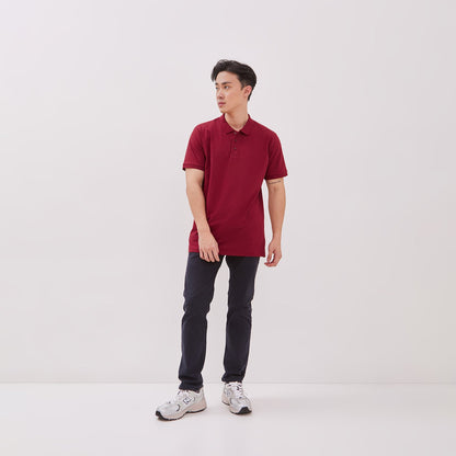 Polo Comfort Maroon