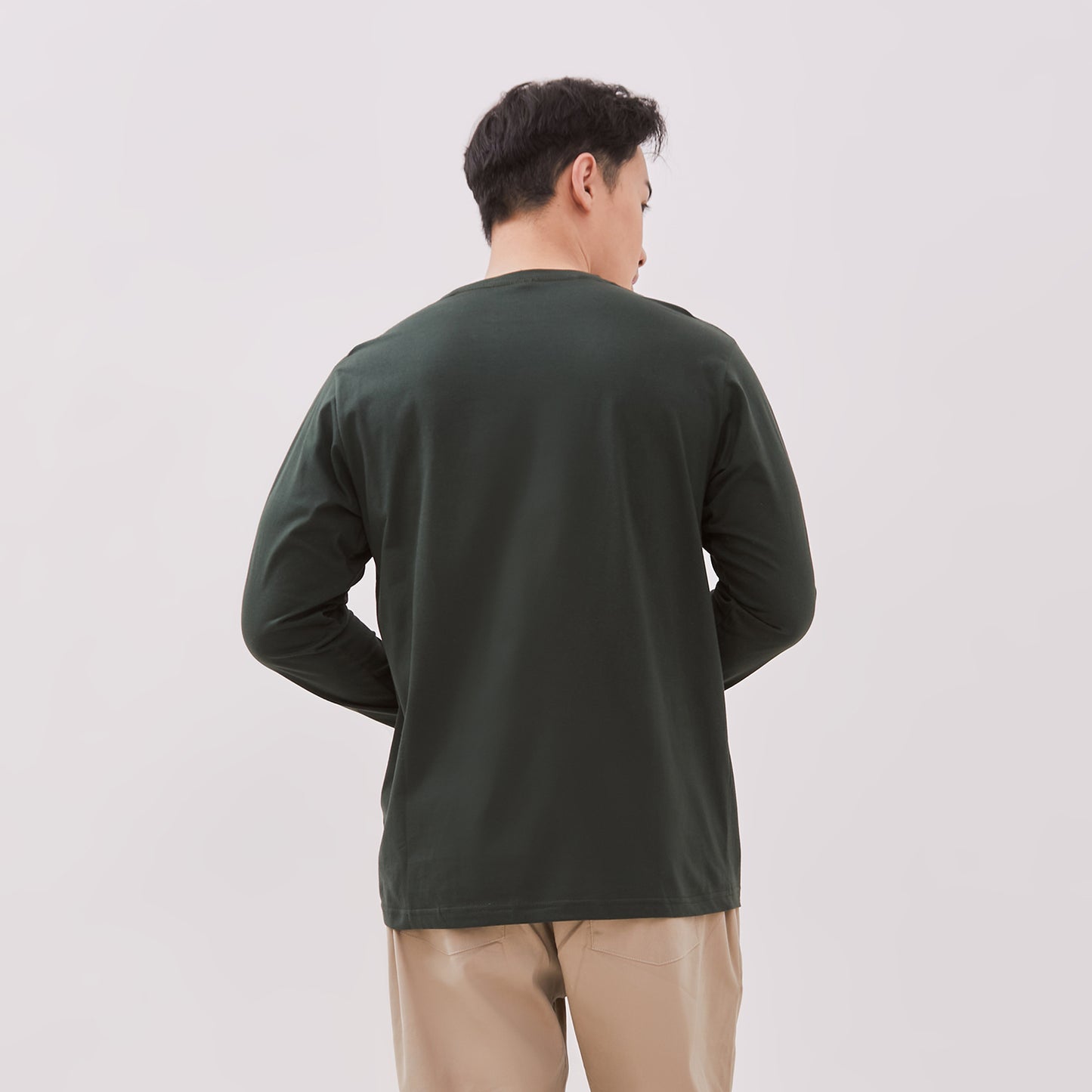 Long Sleeve Comfort Forest Green