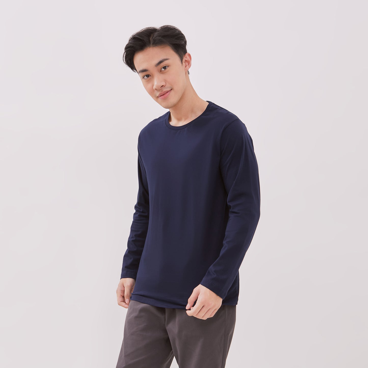 Long Sleeve Comfort Navy