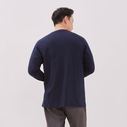 Long Sleeve Comfort Navy