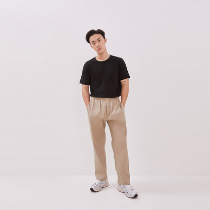 Relaxed Ankle Pants Khaki