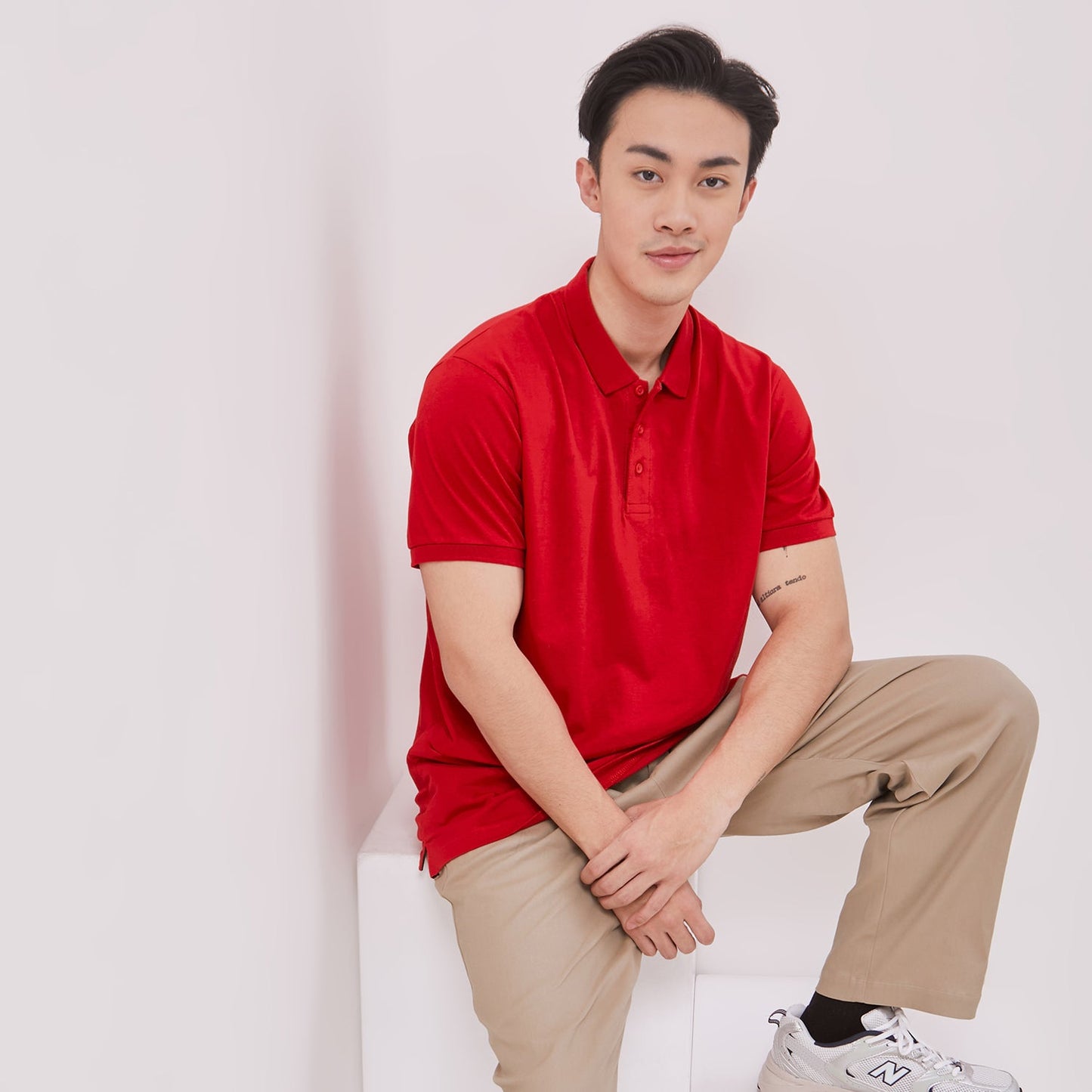 Polo Comfort Red