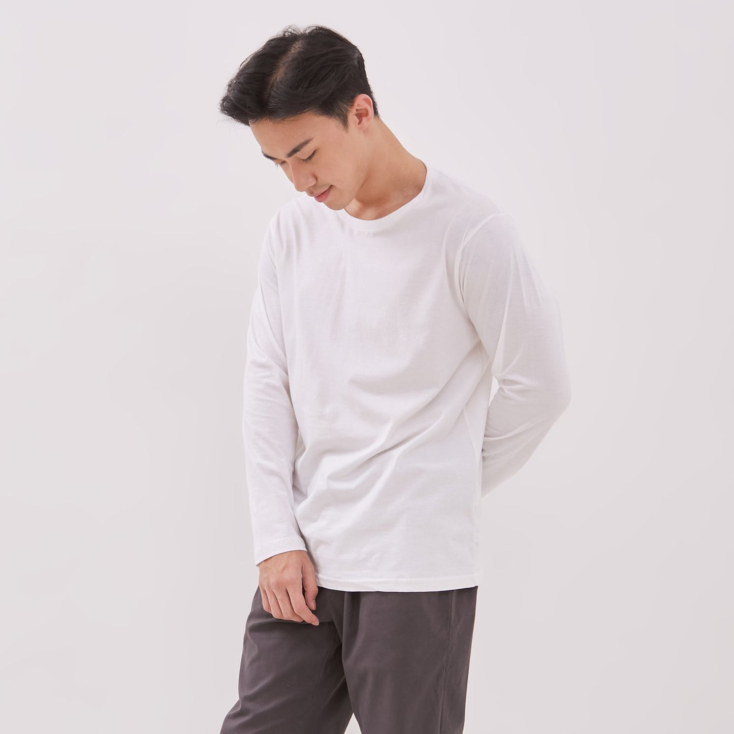 Long Sleeve Comfort White