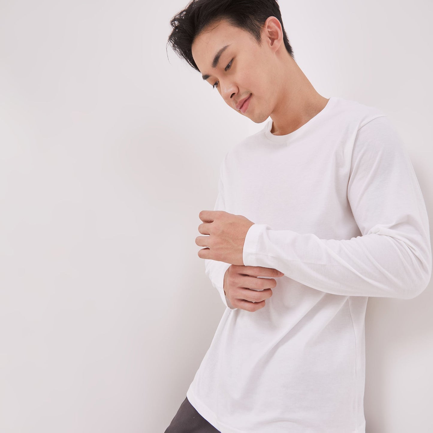 Long Sleeve Comfort White