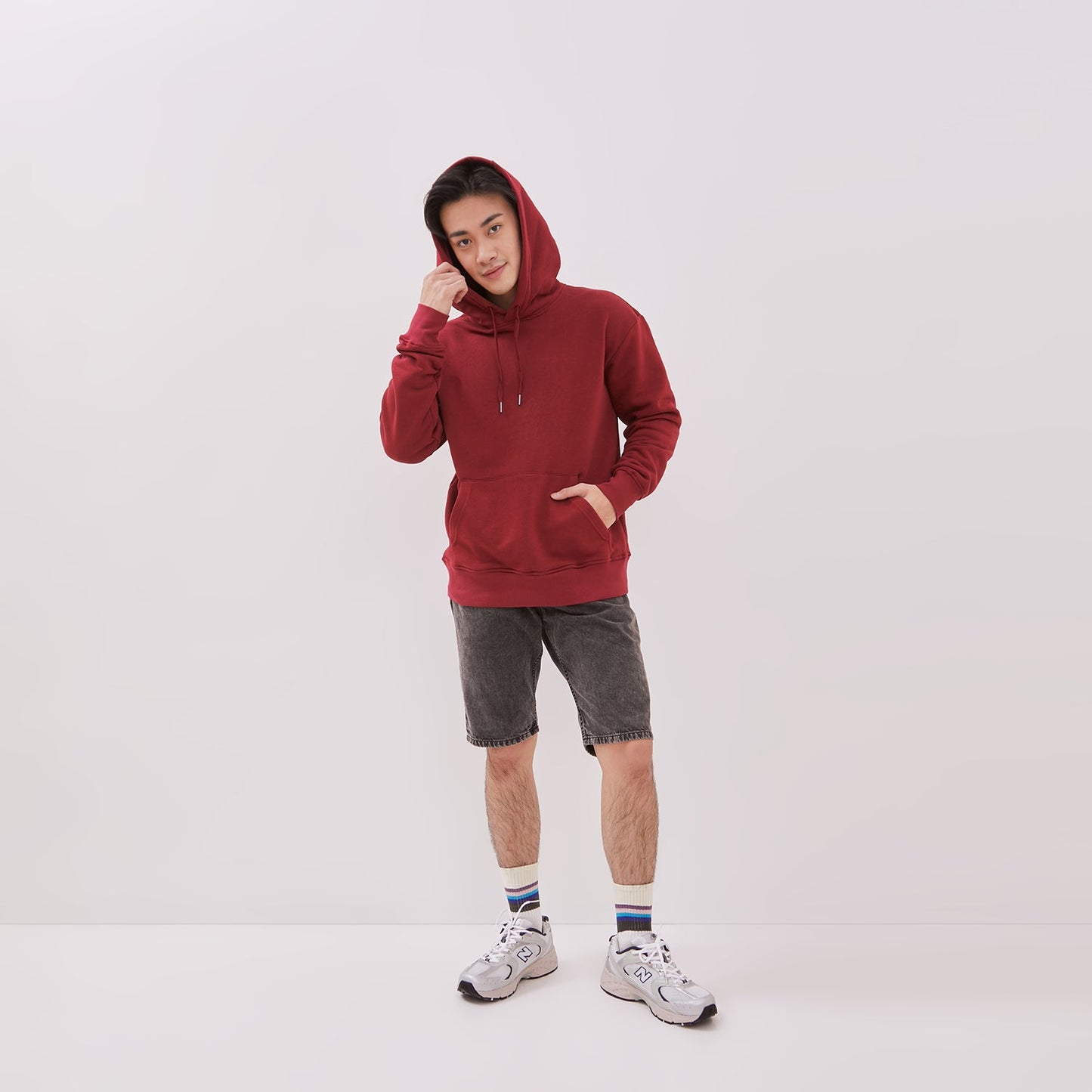 Hoodie Comfort Maroon