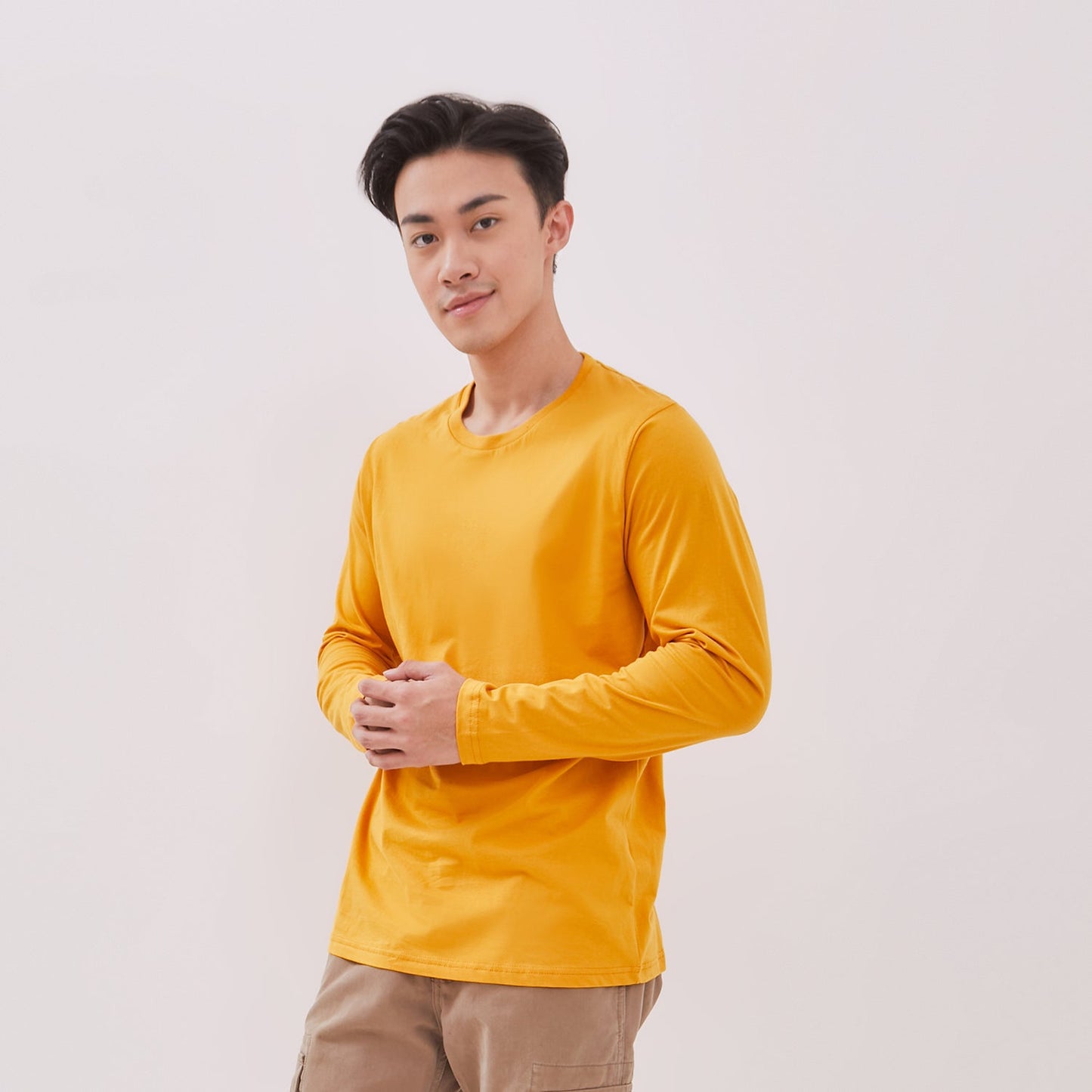 Long Sleeve Comfort Yellow Mustard