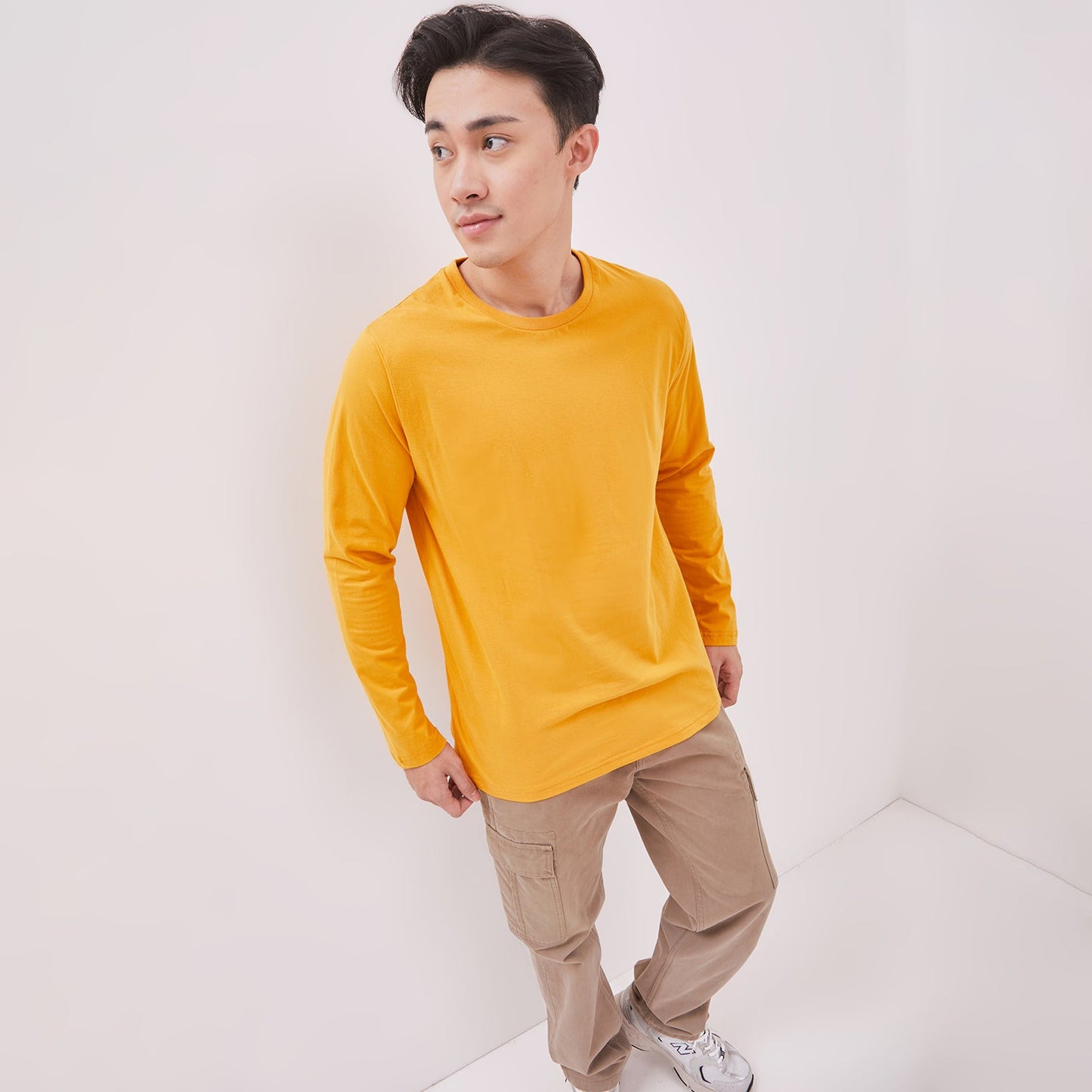 Long Sleeve Comfort Yellow Mustard