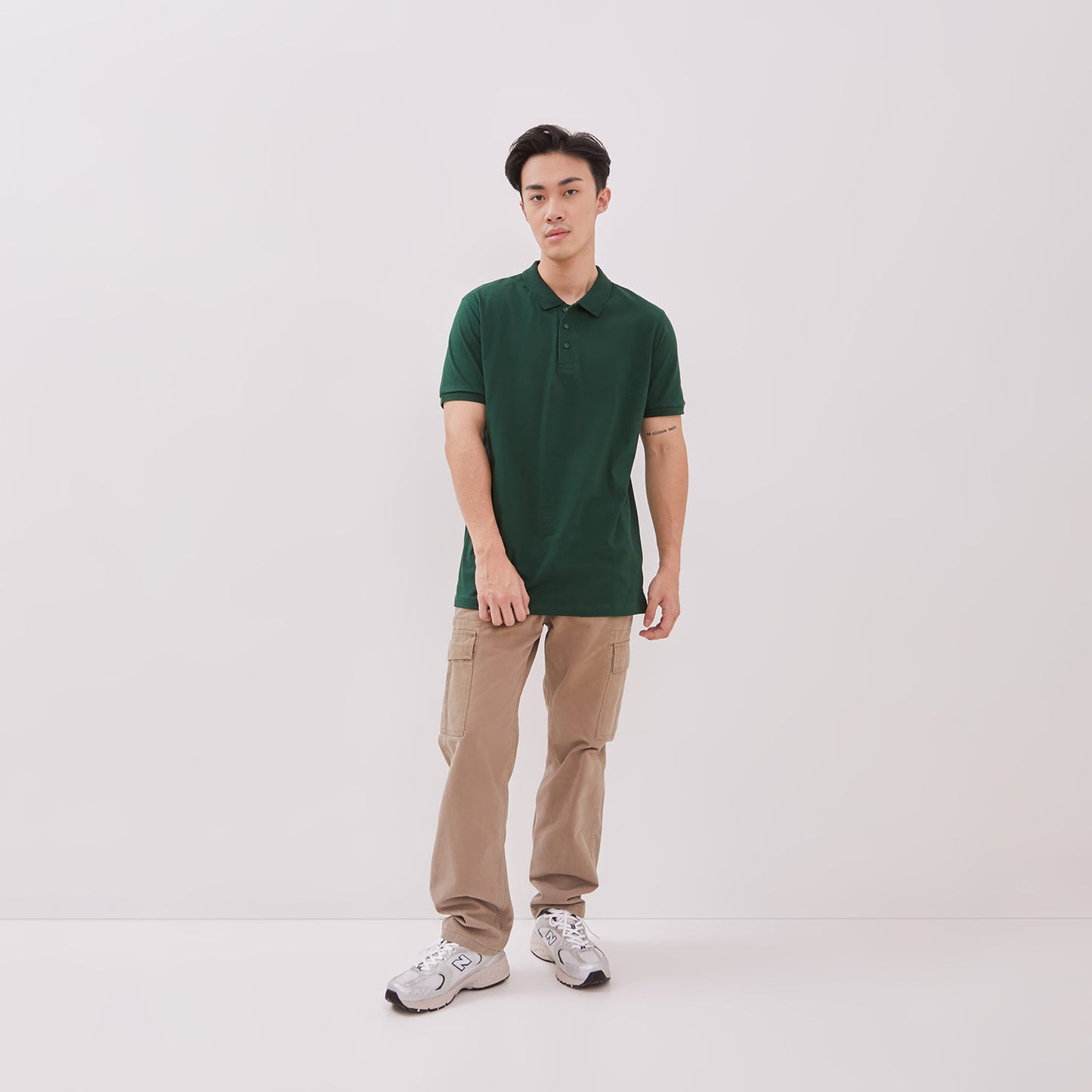 Polo Comfort Dark Green