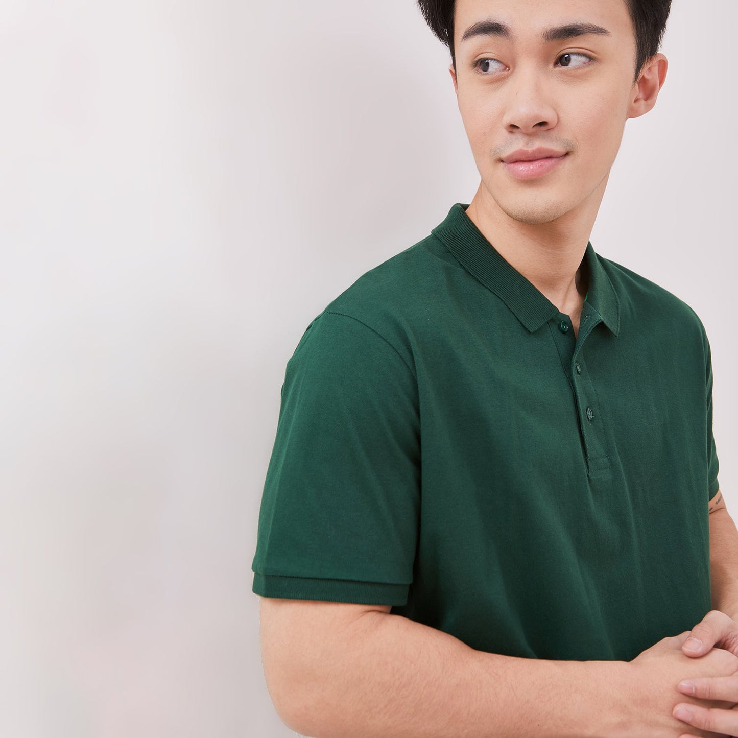 Polo Comfort Dark Green