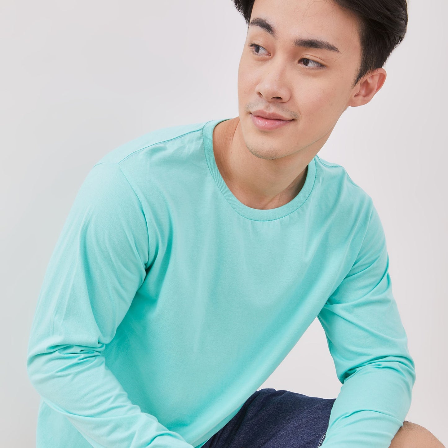 Long Sleeve Comfort Tosca Green