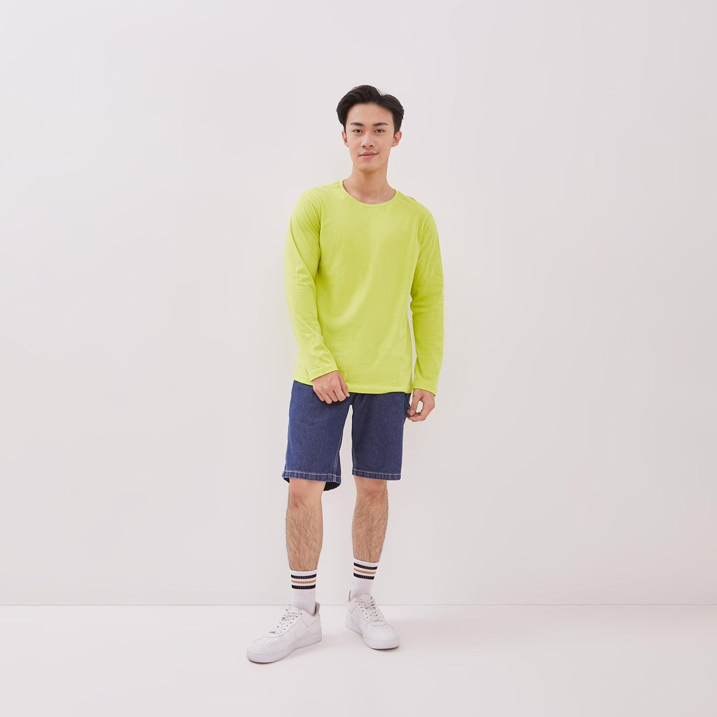 Long Sleeve Comfort Neon Yellow