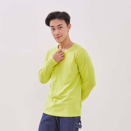 Long Sleeve Comfort Neon Yellow