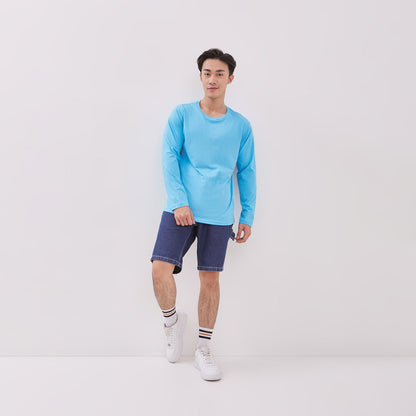 Long Sleeve Comfort Sky Blue