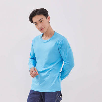 Long Sleeve Comfort Sky Blue