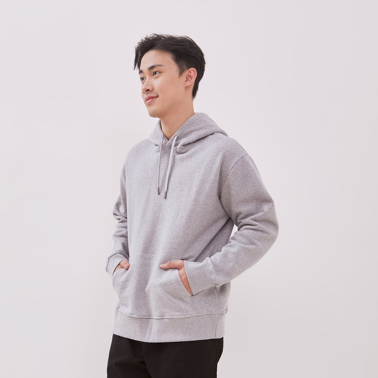 Hoodie Comfort Light Grey